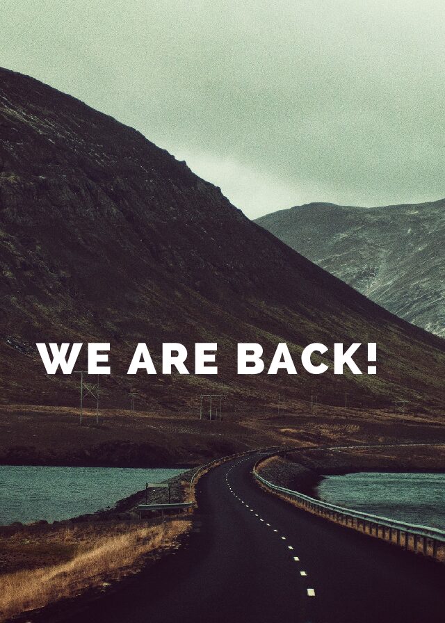 You are currently viewing We are back!